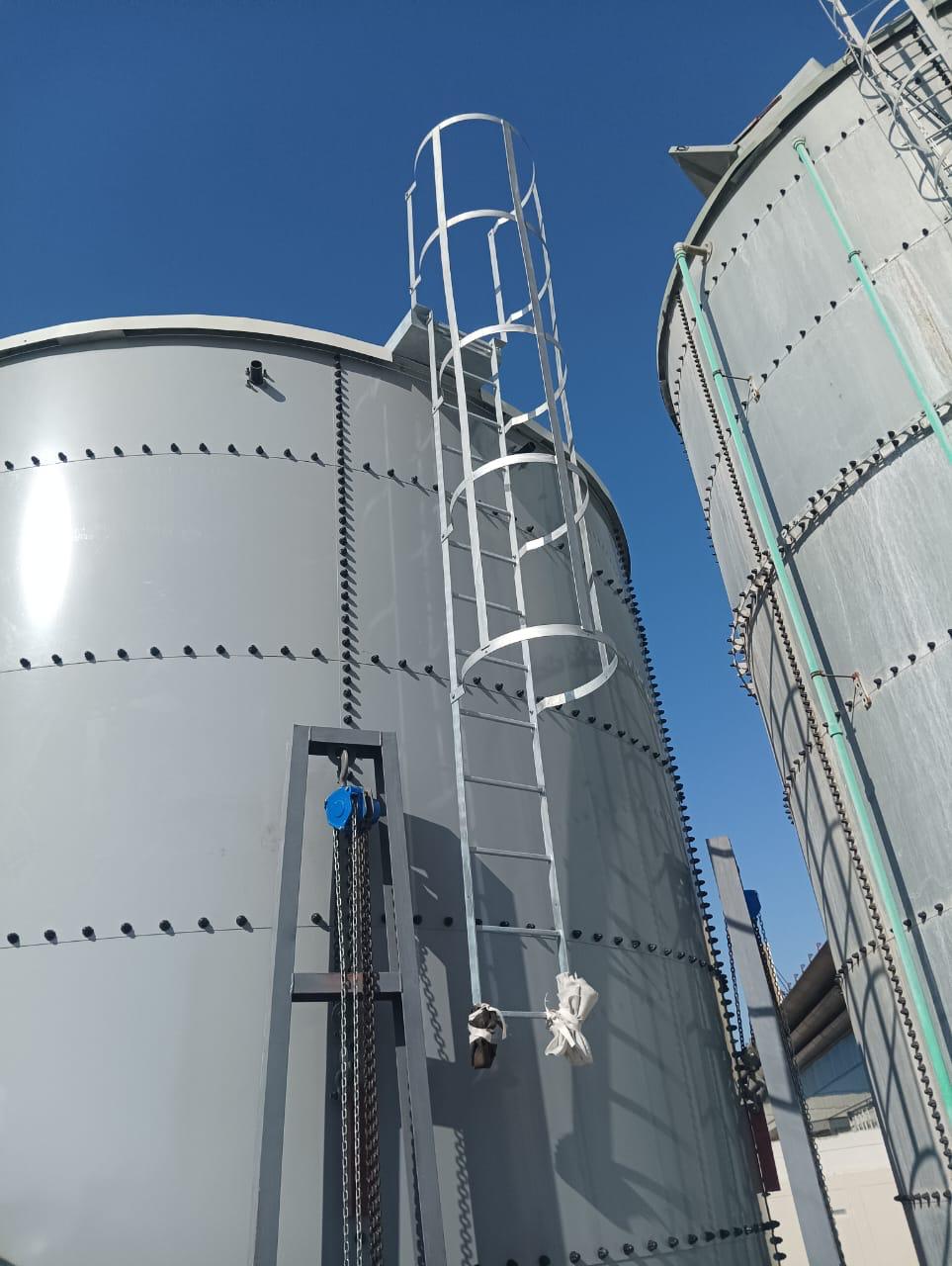 Water storage tank project in the UAE by Al Karwan Solution FZC